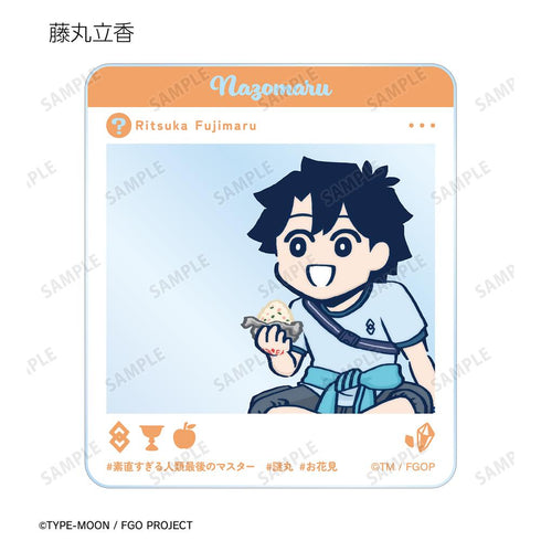 『Fate/Grand Order 藤丸立香はわからない』槌田先生 描き下ろし お花見ver. トレーディングアクリルカード(単位/BOX)【202508再販】
